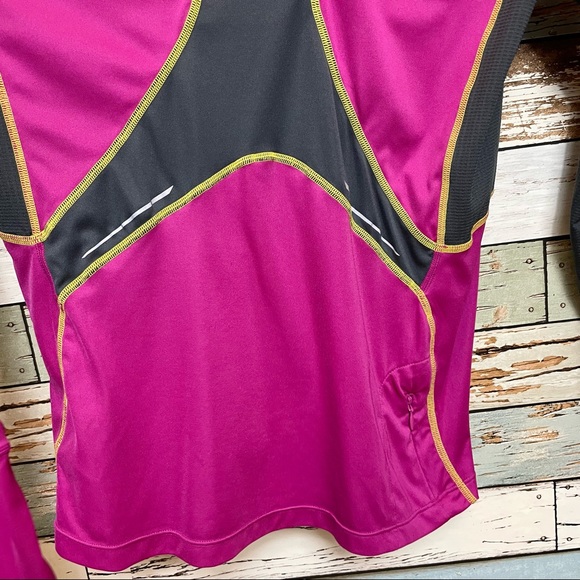 Women’s Marmot Quarter Zip Fuchshia Pullover Long Sleeve Base Layer Size XL - Picture 7 of 11